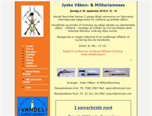 Tablet Screenshot of j-v-m.dk